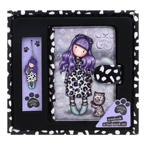 Picture of GORJUSS NOTEBOOK WITH BOOKMARK SET WHILD